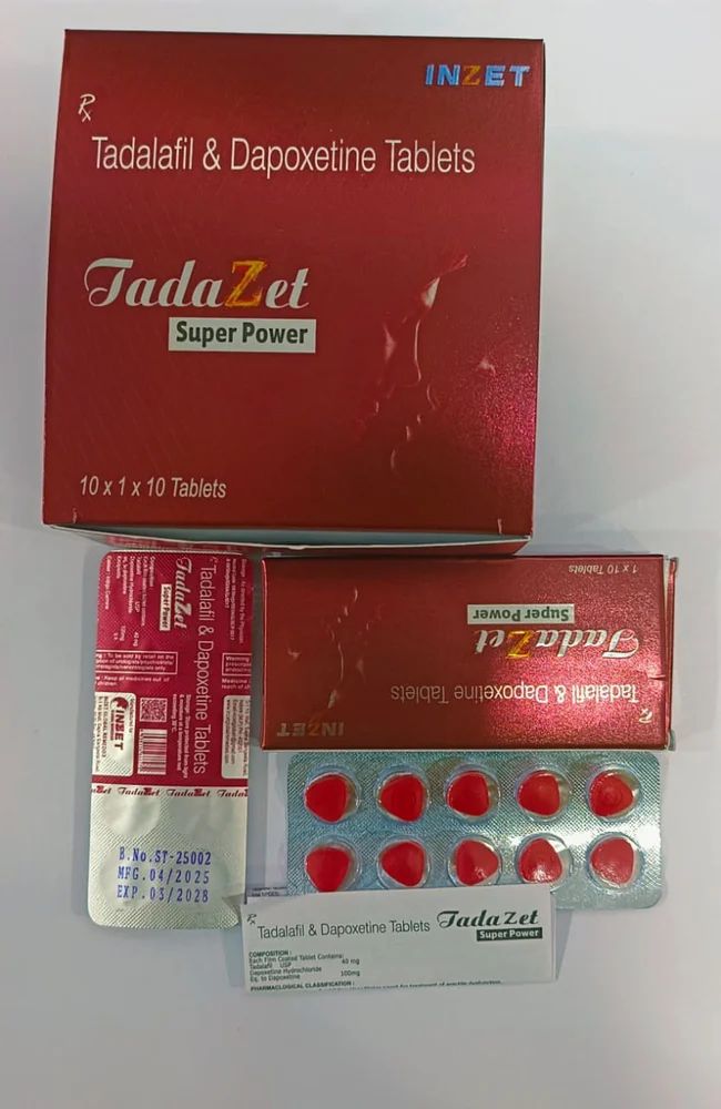 超級紅魔 TADAZET SUPER POWER 超級他達雙效錠 台灣現貨正品